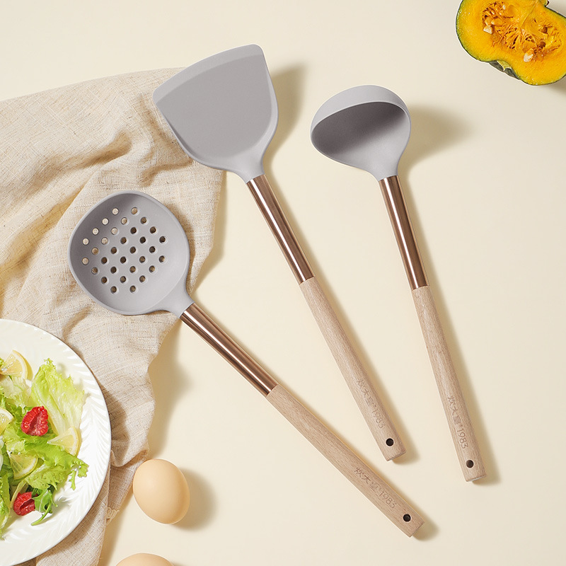 炊事大皇食品級シリカゲルシャベルは鍋にくっつかないで料理します。|undefined