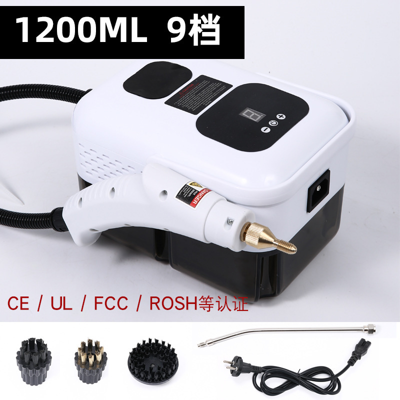 Cross-border new digital display 110V high temperature steam cleaning machine portable steam machine sterilization steam cleaning machine