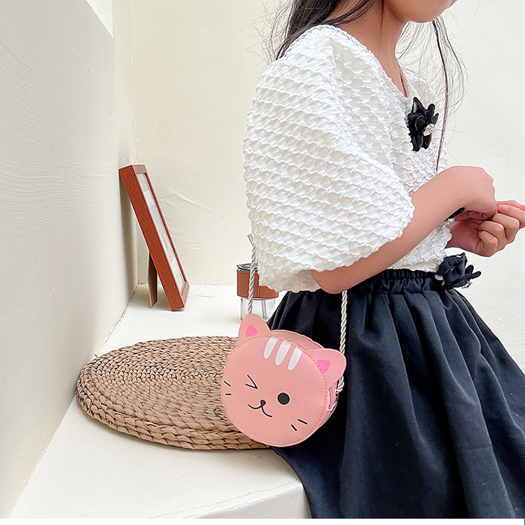The 2022 new style of little girl bags, fashionable small bags, coin purses, super beautiful Little girl cat bags, crossbody bags, cute and trendy undefined