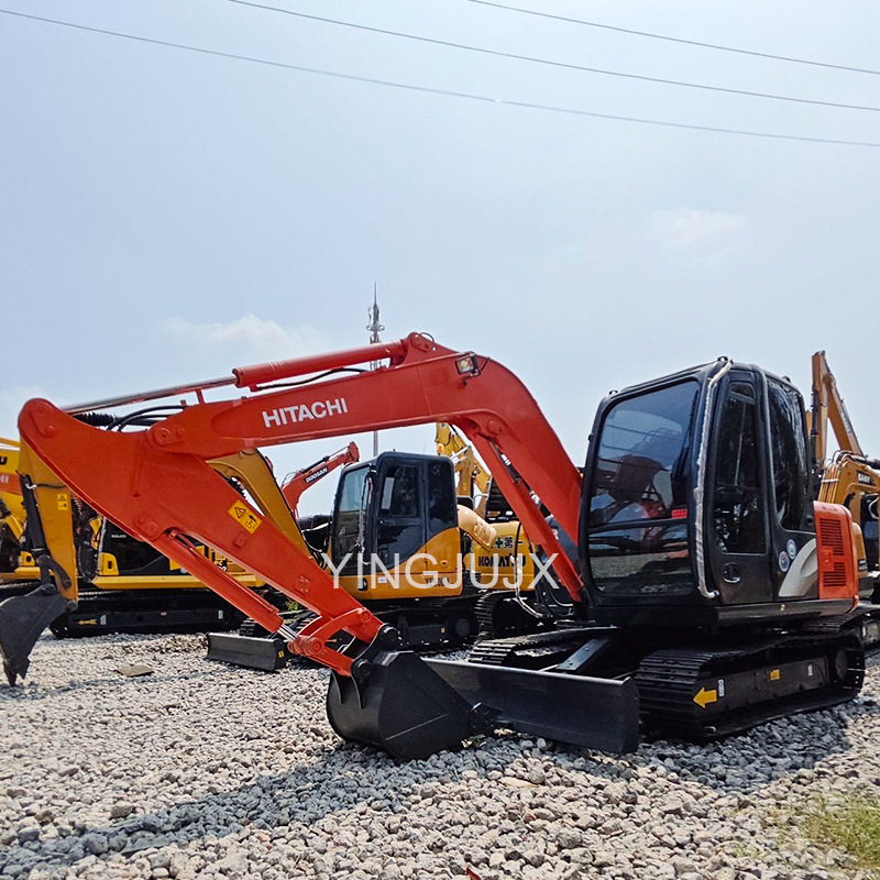 90% de la nueva excavadora original Hitachi ZX60 95% de la nueva excavadora de 6 toneladas fábrica de suministro directo para el comercio exterior
