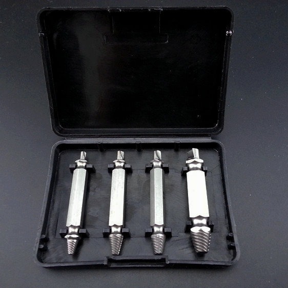 断头螺丝取出器滑牙破损拆除工具起子批头双头螺钉螺丝断丝取出器