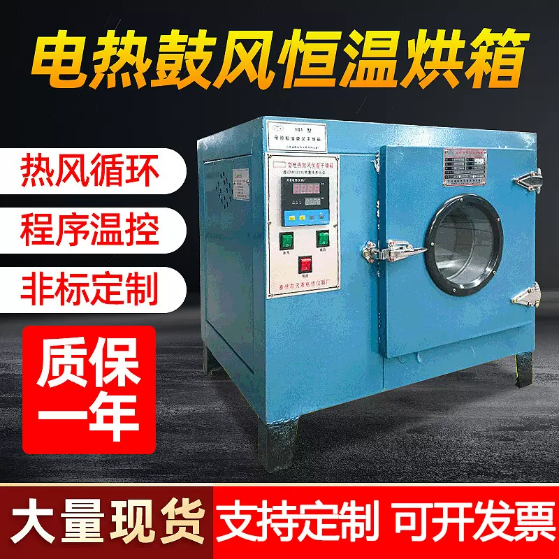 电热鼓风恒温干燥箱 热风循环工业烤箱 实验室烘干油漆小烘箱高温