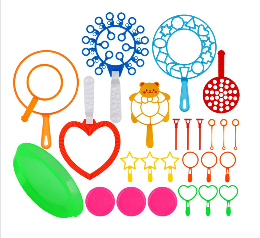 Cross-Mirror e-commerce suministro de varias herramientas de soplado de burbujas traje de actividades al aire libre burbuja colorida burbuja al por mayor