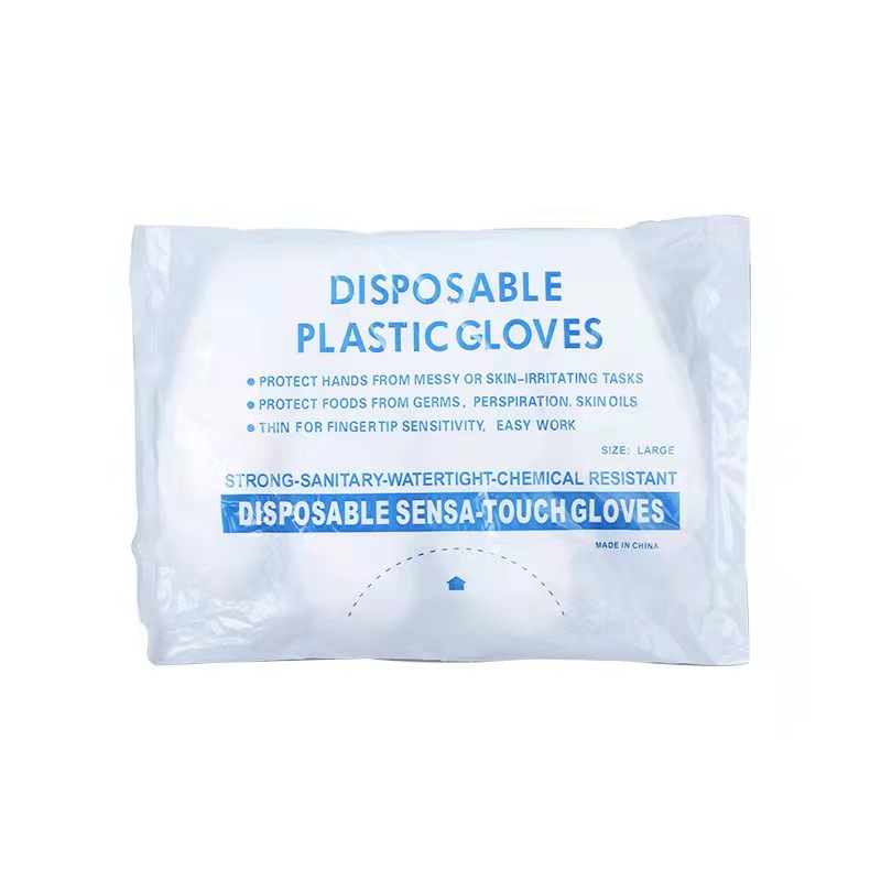 Guantes desechables de alta calidad para el hogar para lavar platos a diario catering limpieza de belleza cubierta protectora transparente de Palma 100 piezas