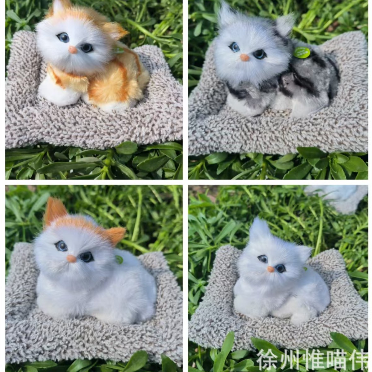Carbón activado para adornos de automóviles nuevo gato simulado muñeca montado en el automóvil para eliminar formaldehído para atraer la fortuna al por mayor fresco