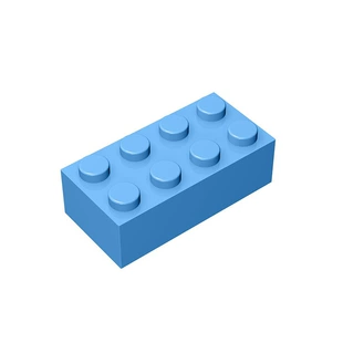 Кирпичики 2x4 для конструктора MOC 3001