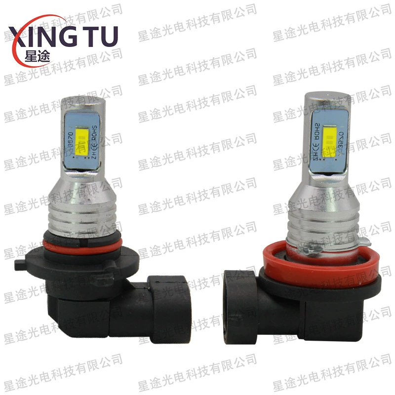 Светодиодный автомобильный фонарь H8 H11 3570 2SMD 80W Противотуманная фара с высокой мощностью 9005 9006