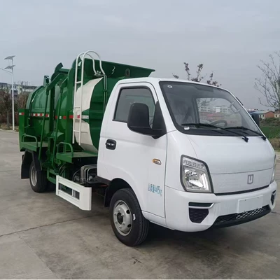 Dongfeng Kapt 5-cubic-meter pure electric food waste truck, blue license plate, Class C driver's license, silent and eco-friendly, for property management canteens (Elektrik zibil maşınları)
