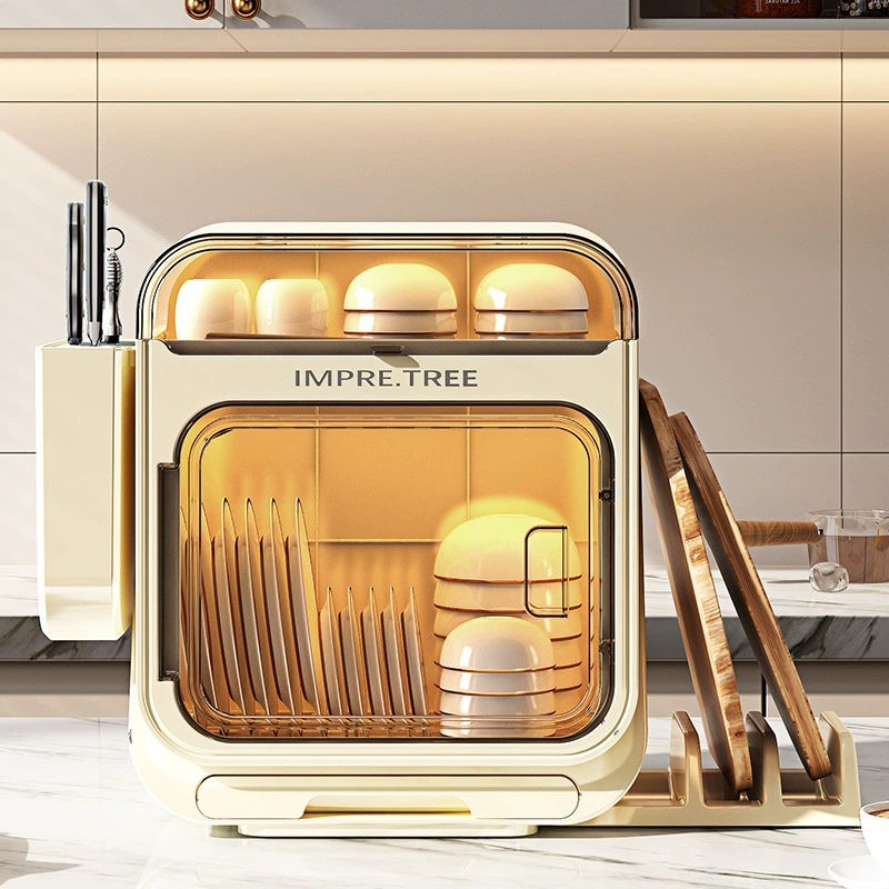 Многофункциональный пластиковый сливаемый держатель чаши большой емкости с пылезащитной крышкой