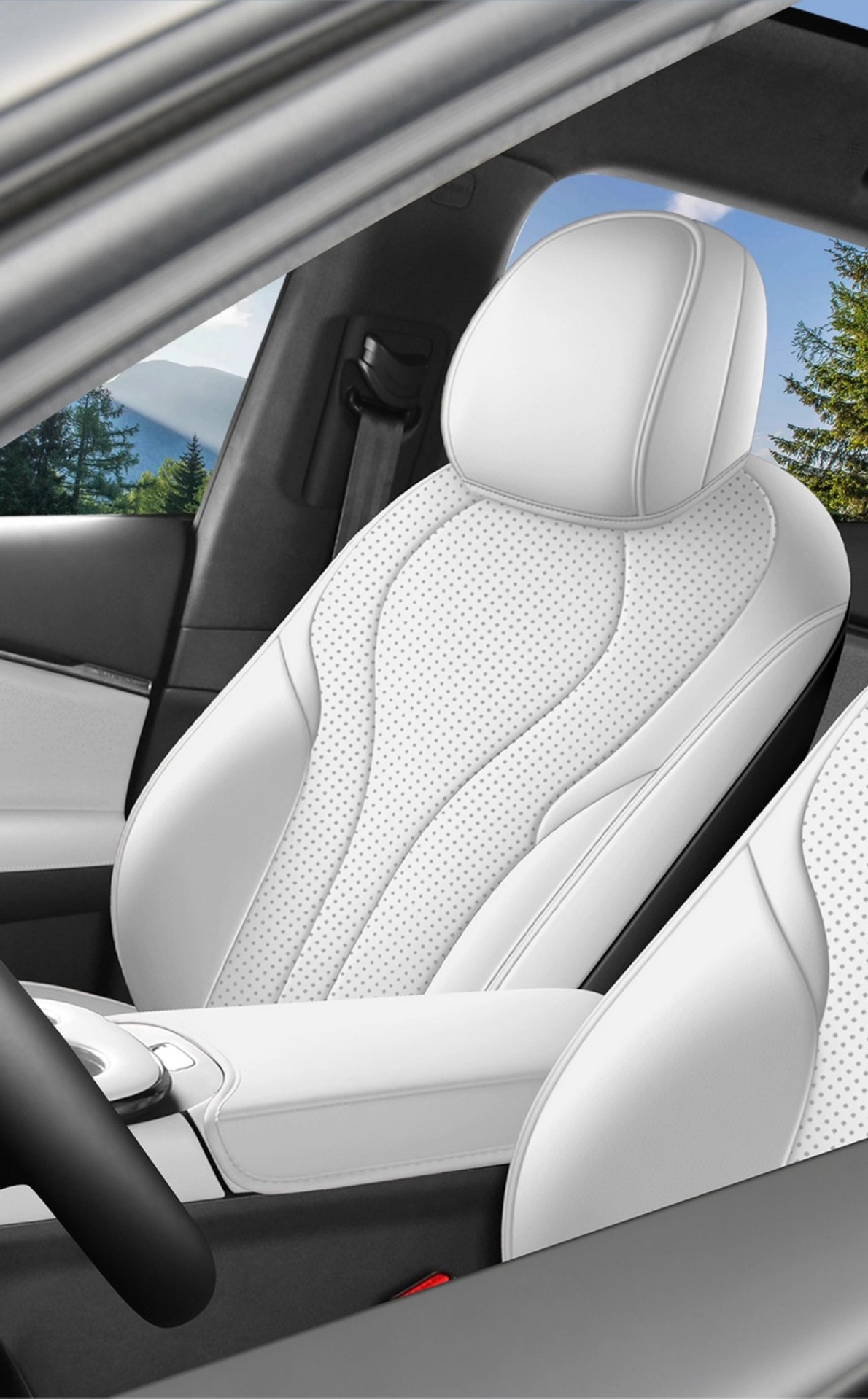 25 Models of Xpeng G7 Special All-Inclusive Car Seat Cushions for All Seasons, Ventilated and Breathable Seat Covers, Interior Modified Seat Cushions
