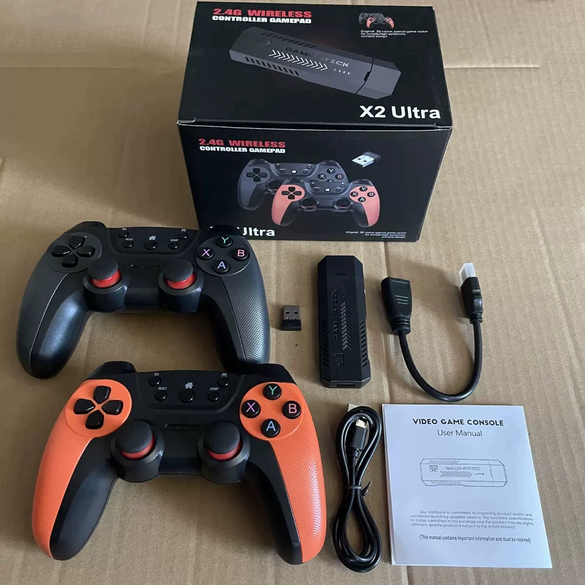 Беспроводная игровая приставка Cross-border X2 Ultra TV с высококачественным HDMI, домашняя игровая консоль X2, двойной аркадный автомат GD10