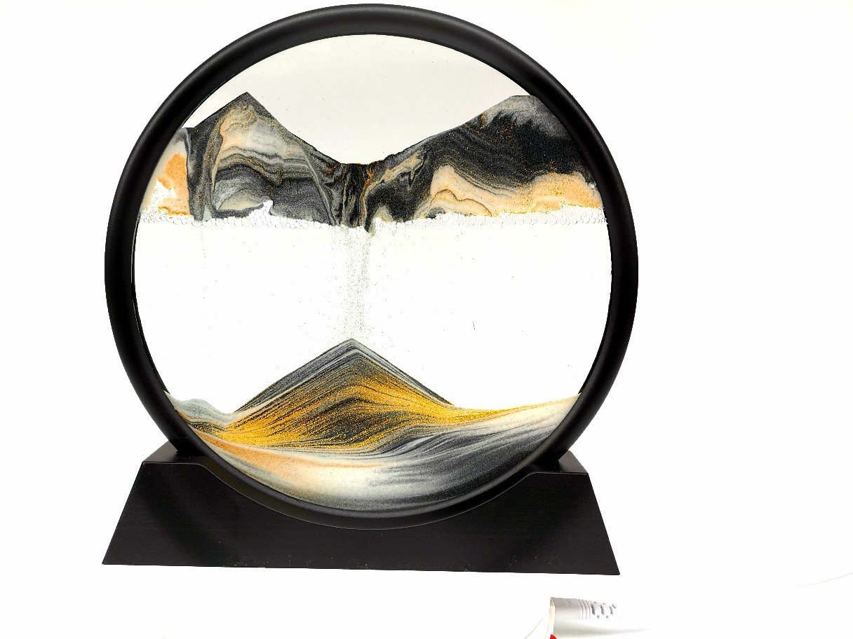 7inch 블랙 화이트 골드