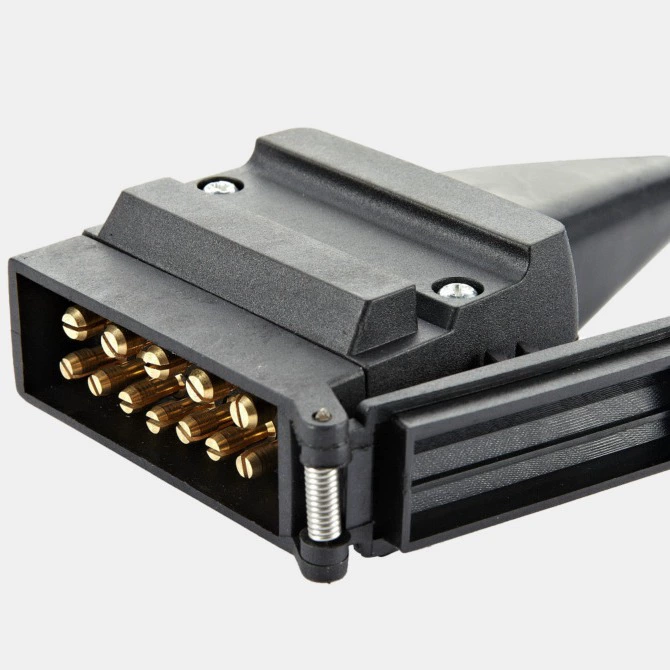 TM7003 Австралийский 12-жильный разъем для прицепа 12-контактный Австралийский разъем