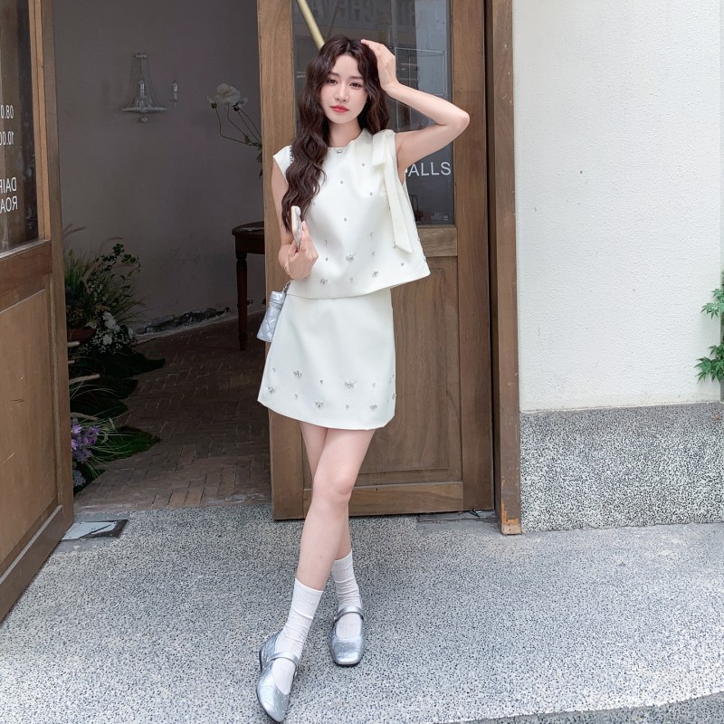 套装女装小个子2025年减龄百搭舒适又亲肤时尚休闲套装女两件套潮