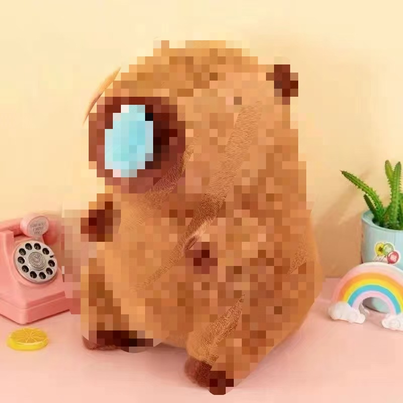 カピバラ人形ぬいぐるみぬいぐるみ抱き枕カピバラストラップ人形ぬいぐるみパチパチ520プレゼント