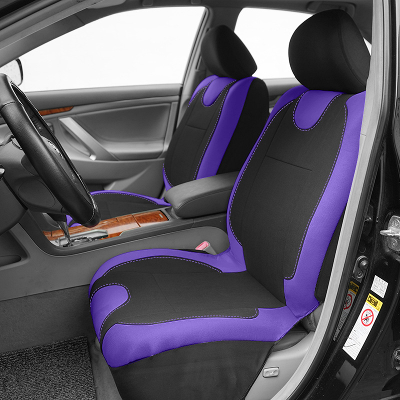 Universal Car Seat Cover PU Embroidered Car Seat Cushion Cover for All Seasons TEMU Hot-Selling Factory Direct Shipment