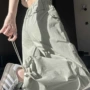 显瘦美式薄款运动阔腿裤