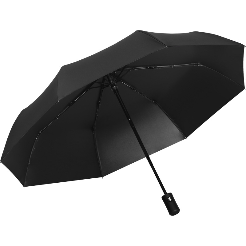 Automático tres plegables paraguas plegables paraguas de negocios para hombres y mujeres sol y lluvia regalos impresión logotipo paraguas publicidad paraguas