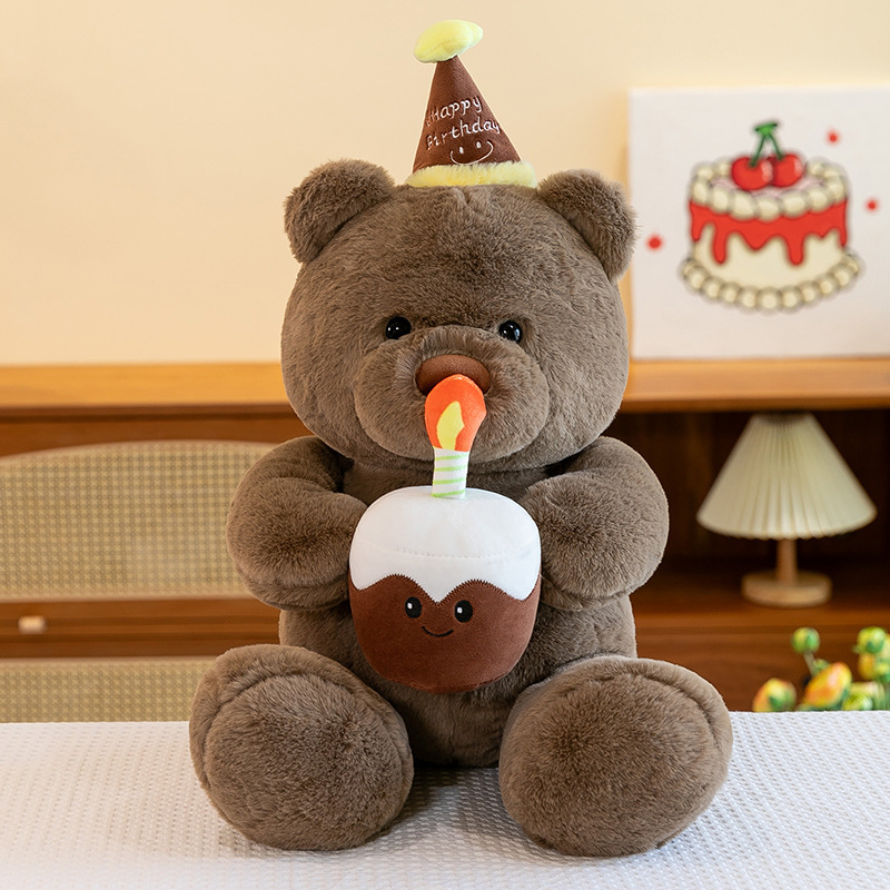 ケーキテディベア人形ぬいぐるみぬいぐるみ人形をなだめる|undefined