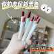 NOVO lipstick female glossy mirror lip glaze non-stick cup non-fading moisturizing lipstick student party plain face white cheap