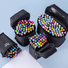 Touch Dual-Head Drawing Markers Set Student Stationery 24/36/48/80 Color Alcohol Oil-Based Watercolor Pens