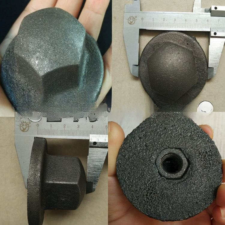 Ржавчина дробеструйная машина фитинги камеры защиты корпуса износостойкая гайка круглая головка