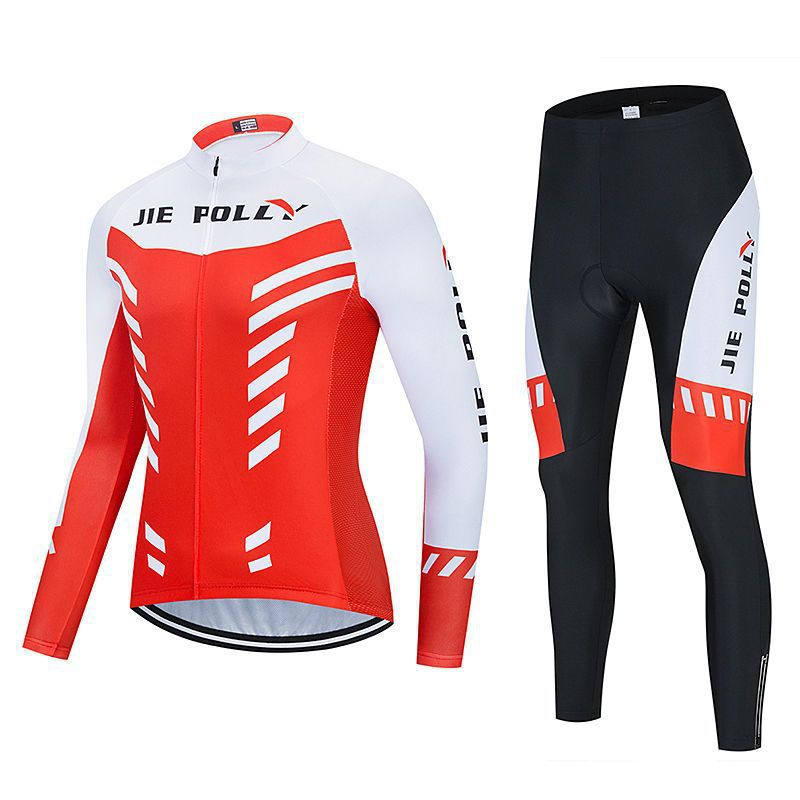 ↑ traje rojo blanco de alta velocidad (modelo largo) - Lista de compras obligatorias