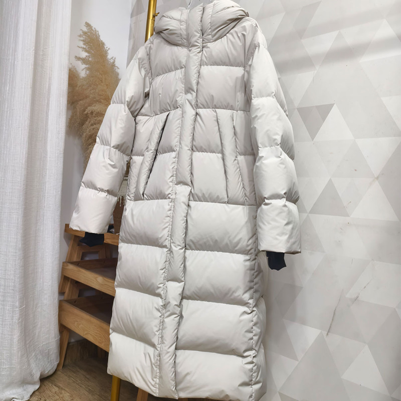 三防95绒东北及寒加厚长款羽绒服24过膝情侣外套冬504323防风防水|undefined
