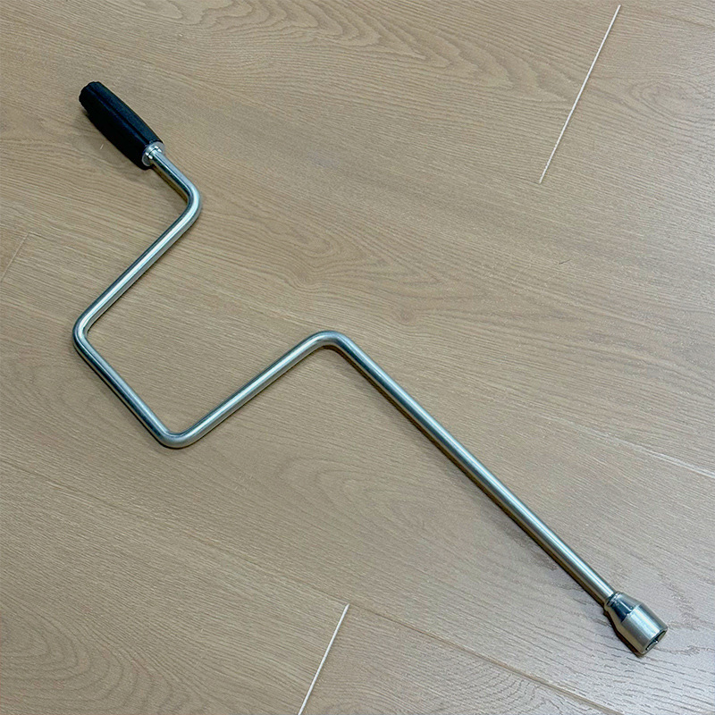 RV modification 19 sleeve rocker hand crank parking leg jack bracket with car modification accessories