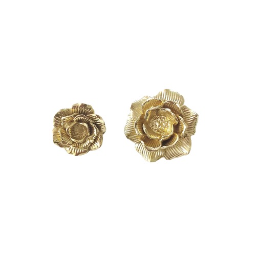 Brass rose drawer cabinet door cabinet wardrobe wine cabinet shoe cabinet bookcase TV cabinet handle