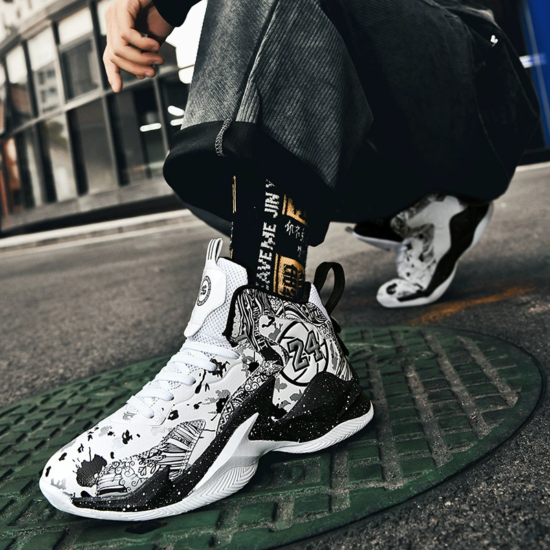 Новые баскетбольные кроссовки 2025 года для учащихся начальной и средней школы, для мальчиков и девочек, осенние, дышащие, износостойкие, профессиональные, практичные, для занятий спортом на открытом воздухе