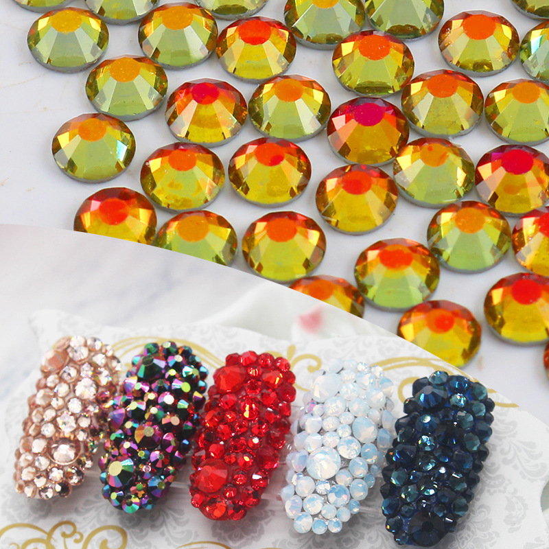 In-Stock Round Glass Rhinestones DIY Nail Art Decorations Phone Case Accessories Crystal Glass Flat-Back Rhinestones In-Stock Round Glass Rhinestones DIY Nail Art Decorations Phone Case Accessories Crystal Glass Flat-Back Rhinestones