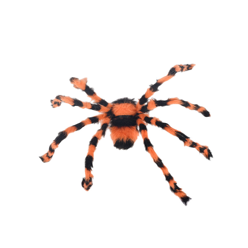 Araña de Peluche Grande Multicolor para Decoración Exterior de Halloween image 7