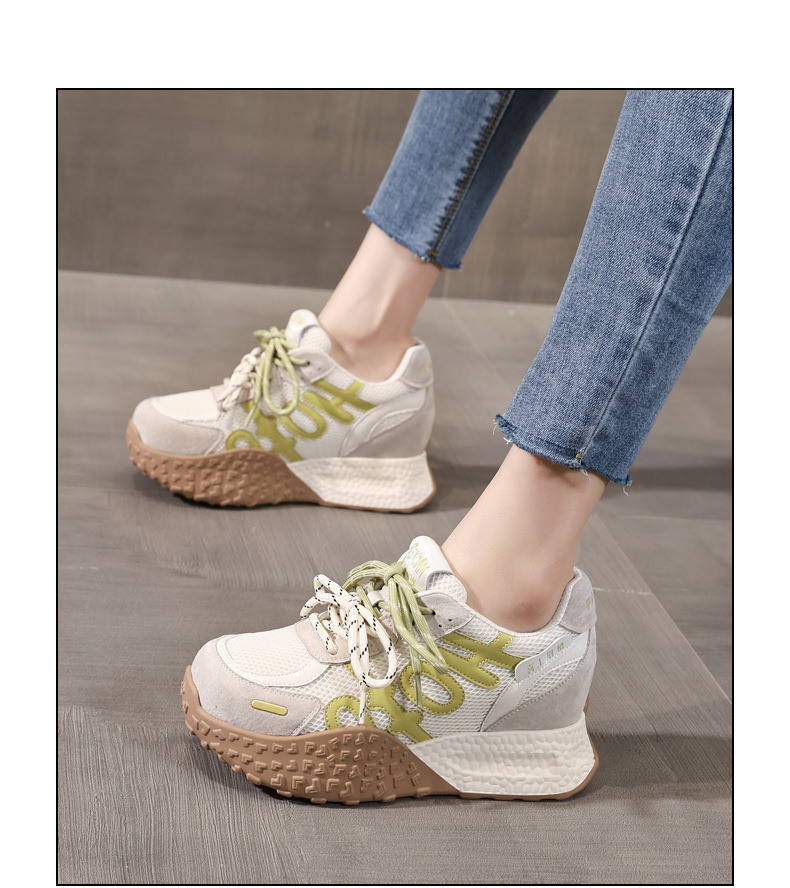 Giày sneaker nữ đế dày lưới thoáng khí phong cách cổ điển — màu sắc chi tiết 14