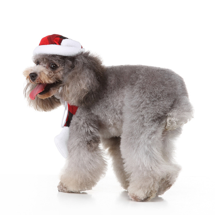 Stylish Pet Scarf For Dogs And Cats Adjustable Neck Warmer_voghion.com
