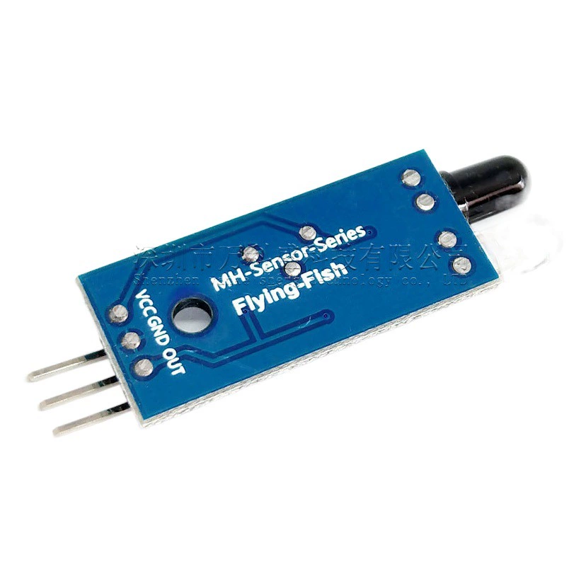 Заводской прямой инфракрасный модуль предотвращения препятствий барьер автомобильный Датчик предотвращения препятствий черно-белая линия Идентификация расстояние регулируется