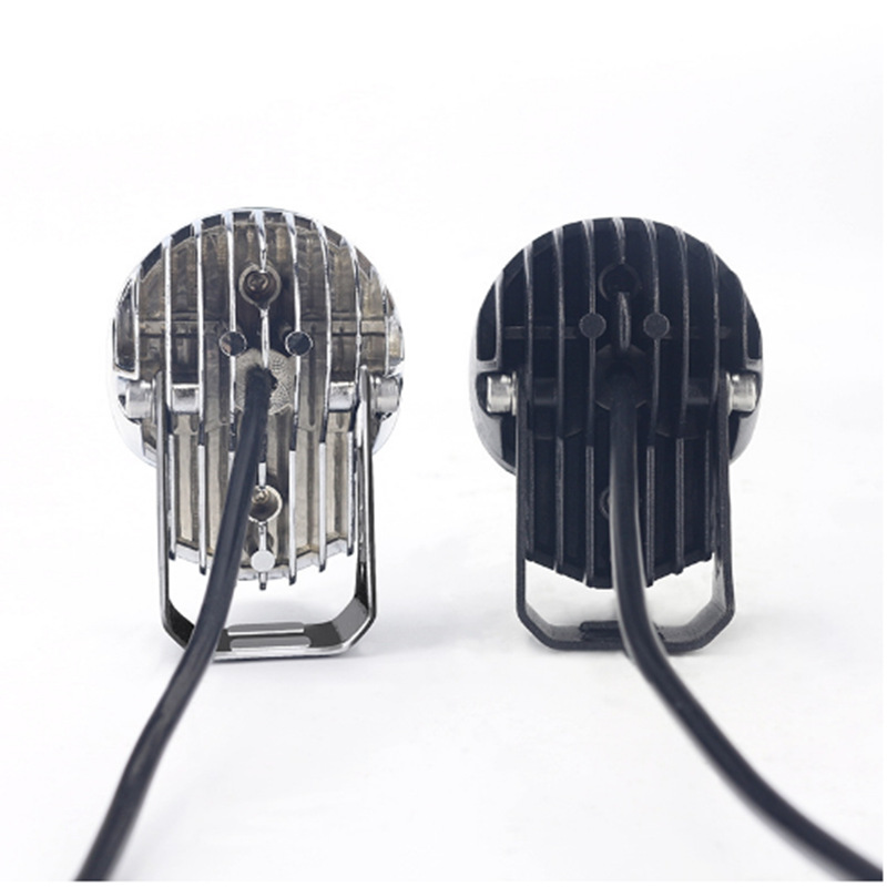 Motocicleta LED bicromático Spotlight Skull Spotlight Headlight Far and Close Light Vehicle Modificación Motocicleta