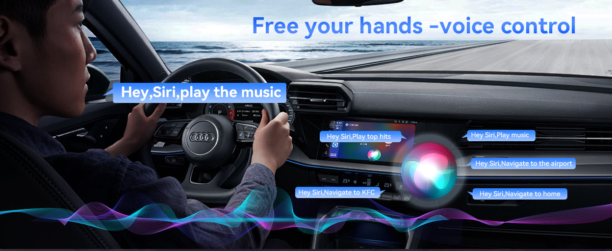 Junyong Original Car Wired to Wireless Carplay Apple Mobile Phone Special Car Interconnection Box Can Navigate and Listen to Music