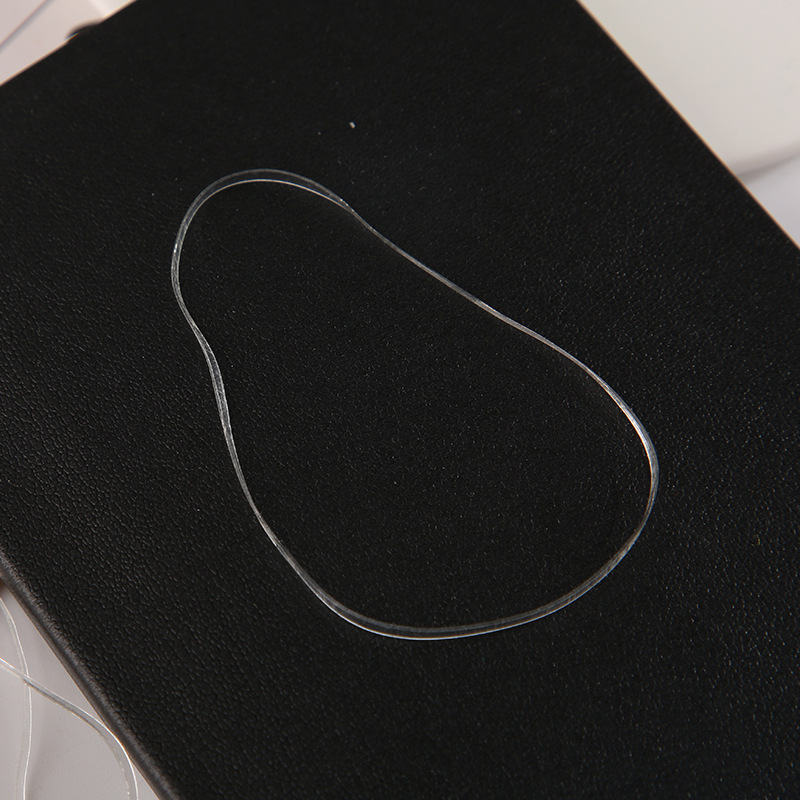 厂家生产透明环保抗老化耐高温TPU橡皮筋规格齐全