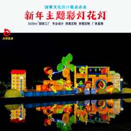 景观灯户外彩灯摆件夜景通道装饰文旅大型花灯网红水上造型灯