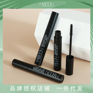 MYBOON mascara waterproof slender curling natural lengthening elongated thick brush head eyelash base Black Cream