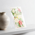 【源头工厂】A4亚克力台卡A5立牌展示架可折弯收纳透明台签收银台