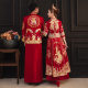 Xiuhe Dress Large Size 2023 New Summer Bride Wedding Dress Chinese Style Toasting Dress Wedding Dress Dragon and Phoenix Jacket Wedding Dress