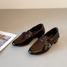 Ӣ���L�r�дָ�����ЬŮ2025�¿�ٴ�͹�ͨ��һ�_��СƤЬŮ��Ь