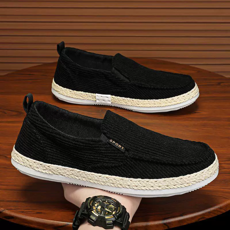 Старая пекинская обувь из ткани, мужская модная мода