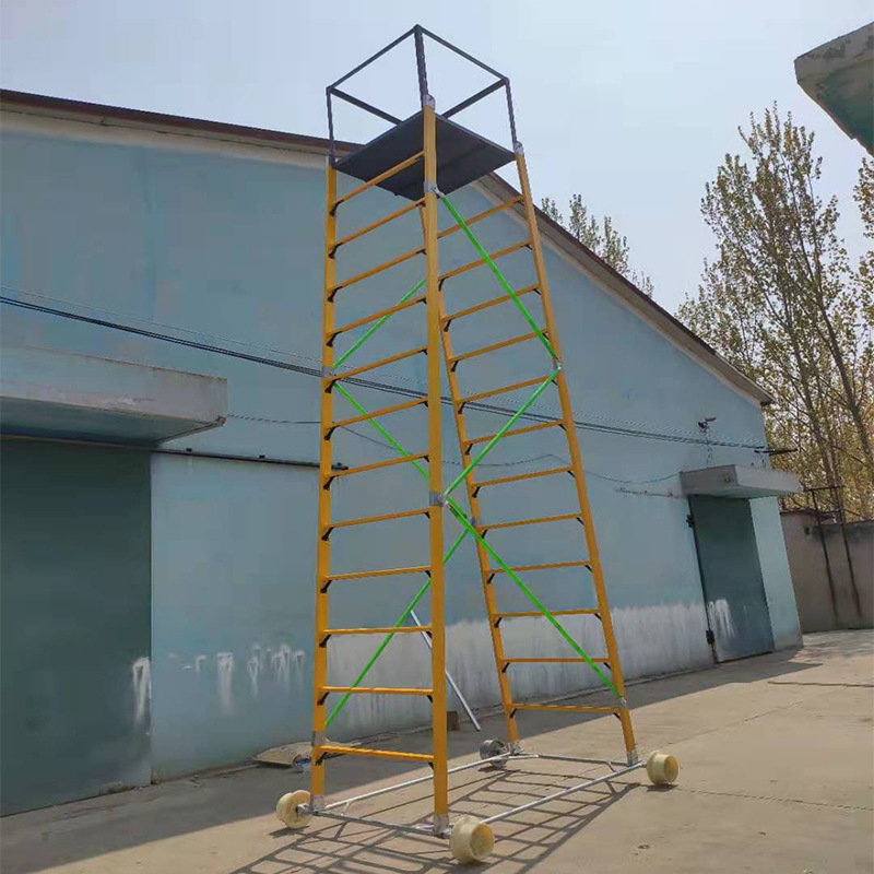 Railway testing repair tool Insulation ladder Epoxy resin Insulation ladder Car glass Ladders