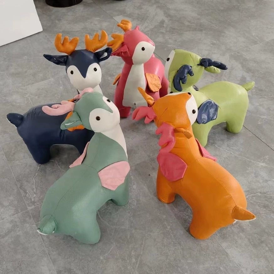 Животный стул Детский милый мультяшный табурет маленький олень домашний табурет для детей милый табурет для обуви завод оптом