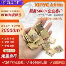 远距离识别RFID陶瓷标签 UHF耐高温抗金属rfid陶瓷电子标签定制