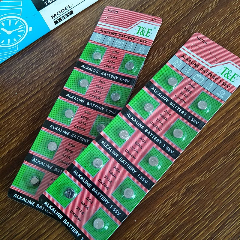 Часы Электроника AG4 Батарея 377 Электроника AG4 Батарейка Кнопки Аккумулятор Часы оптовая продажа