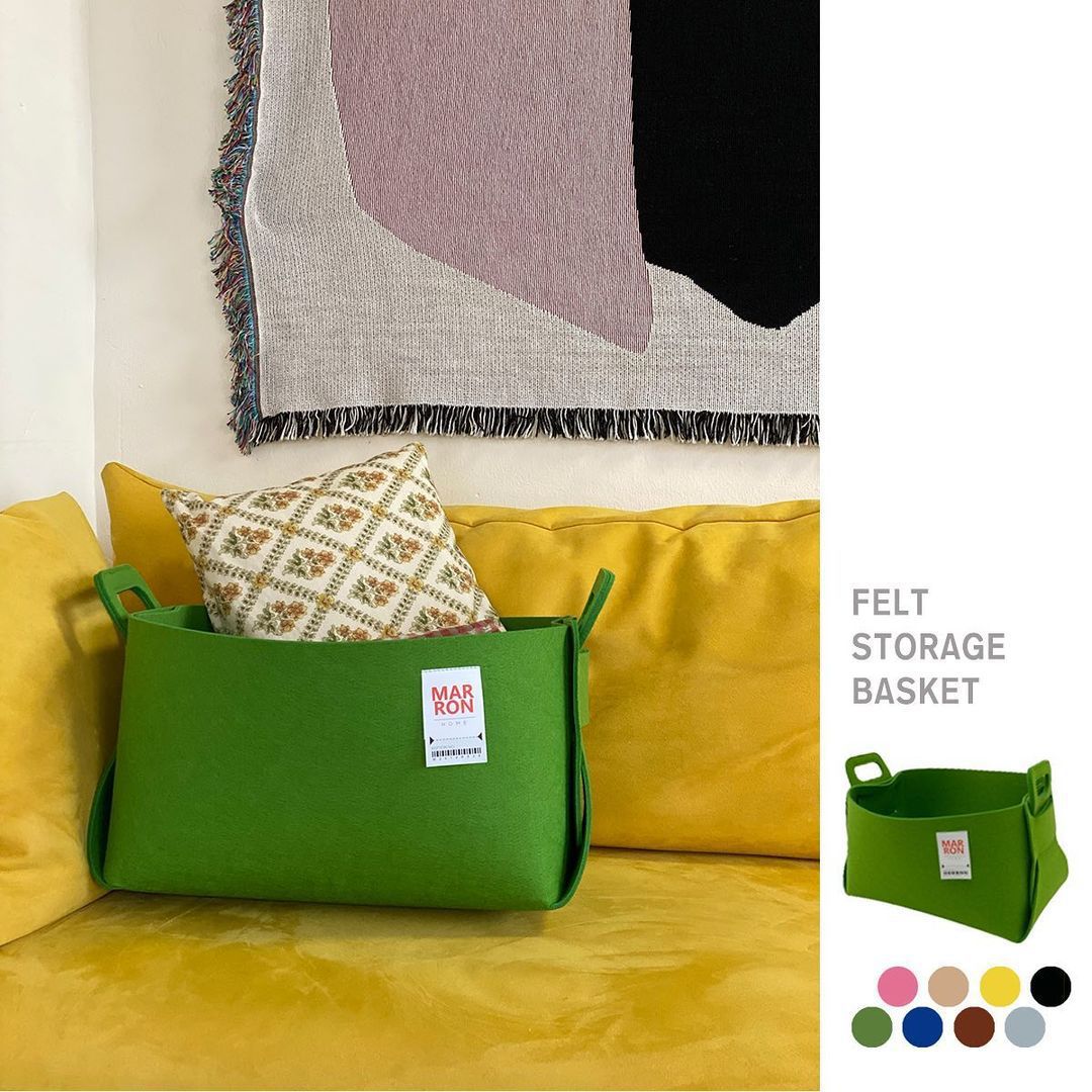 Butt mom ins coreano fieltro decoración del hogar de los niños merienda juguete misceláneas ropa sucia cesta de almacenamiento plegable